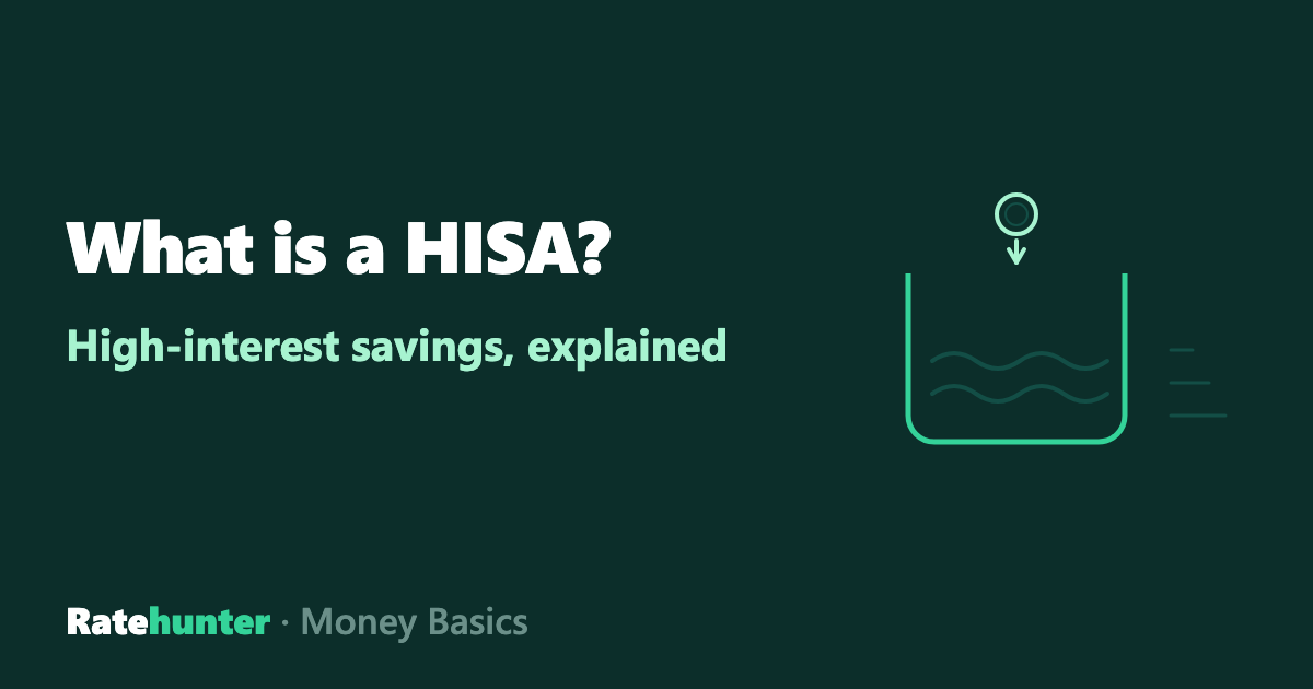 An open container of waves with a coin dropping in beside the words What is a HISA?