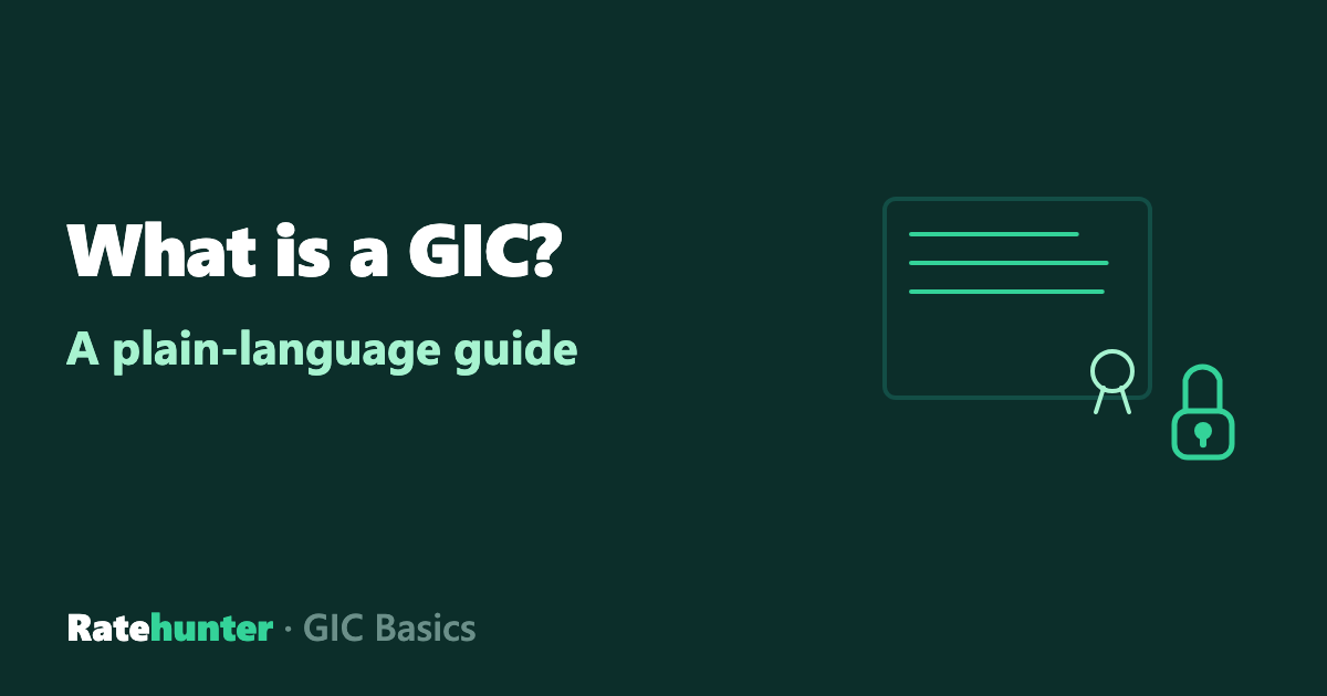 Ratehunter guide card: what is a GIC?